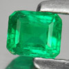 Green Emerald 0.20 Ct. Octagon Shape 4 x 3.3 Mm. Natural Gem Columbia Unheated Green Emerald 0.20 Ct. Octagon Shape 4 x 3.3 Mm. Natural Gem Columbia Unheated