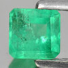 Green Emerald 0.52 Ct. Octagon Shape 4.6 x 4.5 Mm. Natural Gemstone Unheated