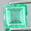 Green Emerald 0.48 Ct. Octagon Shape 4.6 x 4.6 Mm. Natural Gemstone Unheated