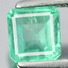 Natural Gem Green Emerald 0.51 Ct. Octagon Shape 4.8 x 4.6 Mm. Unheated Columbia