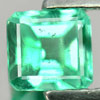 0.55 Ct. Nice Octagon Natural Gem Green Emerald Unheated