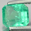 Green Emerald 0.36 Ct. Octagon Shape 5 x 4.2 x 2.7 Mm. Natural Gemstone Unheated
