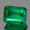 1.23 Ct. Octagon Natural Rich Green Emerald Columbia