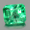0.44 Ct. Octagon Natural Rich Green Emerald Unheated 0.44 Ct. Octagon Natural Rich Green Emerald Unheated