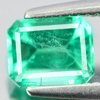 Green Emerald 0.68 Ct. Octagon Shape 5.8 x 4.6 Mm. Natural Gem Columbia Unheated Green Emerald 0.68 Ct. Octagon Shape 5.8 x 4.6 Mm. Natural Gem Columbia Unheated