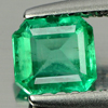 Unheated 0.43 Ct. Glistening Octagon Shape Natural Rich Green Emerald Unheated 0.43 Ct. Glistening Octagon Shape Natural Rich Green Emerald