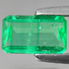 Green Emerald 0.71 Ct. Octagon Shape 7.6 x 4.5 Mm. Natural Gemstone Unheated Green Emerald 0.71 Ct. Octagon Shape 7.6 x 4.5 Mm. Natural Gemstone Unheated