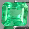 Green Emerald 0.59 Ct. Octagon 5 x 4.6 Mm. Natural Gemstone Unheated Columbia Green Emerald 0.59 Ct. Octagon 5 x 4.6 Mm. Natural Gemstone Unheated Columbia