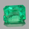 0.53 Ct. Octagon Natural Rich Green Emerald Unheated 0.53 Ct. Octagon Natural Rich Green Emerald Unheated