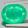 Green Emerald 1.85 Ct. Oval Shape 9.2 x 7.3 Mm. Natural Gemstone From Columbia