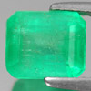 Green Emerald 2.14 Ct. Octagon Shape 8 x 6.8 x 5.3 Mm. Natural Gemstone Columbia