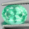 Emerald Green 0.56 Ct. Oval Shape 6 x 4.8 Mm. Natural Gemstone Unheated Columbia Emerald Green 0.56 Ct. Oval Shape 6 x 4.8 Mm. Natural Gemstone Unheated Columbia