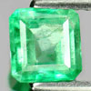 Green Emerald 0.69 Ct. Octagon Shape 5.7 x 5.5 Mm. Natural Gemstone Unheated Green Emerald 0.69 Ct. Octagon Shape 5.7 x 5.5 Mm. Natural Gemstone Unheated