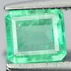 Green Emerald 0.60 Ct. Octagon Shape 5.7 x 5.1 x 2.8 Mm. Natural Gem Unheated Green Emerald 0.60 Ct. Octagon Shape 5.7 x 5.1 x 2.8 Mm. Natural Gem Unheated