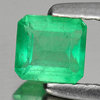 Green Emerald 0.39 Ct. Octagon Shape 4.6 x 4.4 Mm. Natural Gemstone Unheated