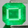 Green Emerald 1.15 Ct. Octagon Shape 6.9 x 6.6 Mm. Natural Gemstone Unheated