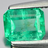 Green Emerald 0.55 Ct. Octagon Shape 5.7 x 4.5 Mm. Natural Gemstone Unheated