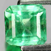 Green Emerald 0.70 Ct. Octagon Shape 5.1 x 5 Mm. Natural Gem Unheated Columbia Green Emerald 0.70 Ct. Octagon Shape 5.1 x 5 Mm. Natural Gem Unheated Columbia