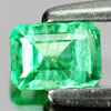 Green Emerald 0.35 Ct. Octagon Shape 4.8 x 3.2 Mm. Natural Gem Unheated Columbia Green Emerald 0.35 Ct. Octagon Shape 4.8 x 3.2 Mm. Natural Gem Unheated Columbia