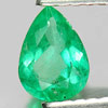 Green Emerald 0.40 Ct. Pear Shape 6.3 x 4.7 Mm. Natural Gemstone Unheated Green Emerald 0.40 Ct. Pear Shape 6.3 x 4.7 Mm. Natural Gemstone Unheated