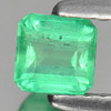 Green Emerald 0.39 Ct. Octagon Shape 4.2 x 4 Mm. Natural Gemstone Unheated Green Emerald 0.39 Ct. Octagon Shape 4.2 x 4 Mm. Natural Gemstone Unheated