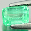Green Emerald 0.46 Ct. Octagon Shape 5.2 x 3.7 Mm. Natural Gemstone Unheated Green Emerald 0.46 Ct. Octagon Shape 5.2 x 3.7 Mm. Natural Gemstone Unheated