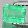Green Emerald 0.39 Ct. Octagon Shape 4.8 x 3.8 Mm. Natural Gemstone Unheated Green Emerald 0.39 Ct. Octagon Shape 4.8 x 3.8 Mm. Natural Gemstone Unheated
