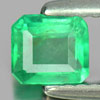 Green Emerald 0.42 Ct. Octagon Shape 5.1 x 4.6 Mm. Natural Gemstone Unheated Green Emerald 0.42 Ct. Octagon Shape 5.1 x 4.6 Mm. Natural Gemstone Unheated