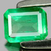 Green Emerald 0.37 Ct. Octagon Shape 5.2 x 5.2 Mm. Natural Gemstone Unheated