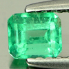 Unheated 0.34 Ct. Natural Green Emerald Gemstone Octagon Cut