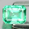 Green Emerald 0.39 Ct. Octagon Shape 5 x 4 x 3 Mm. Natural Gem Unheated Columbia Green Emerald 0.39 Ct. Octagon Shape 5 x 4 x 3 Mm. Natural Gem Unheated Columbia