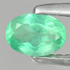 Green Emerald 0.43 Ct. Oval Shape 6 x 4.2 Mm. Natural Gemstone Unheated
