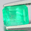 Green Emerald 0.54 Ct. Octagon Shape 5.5 x 4.5 Mm. Natural Gemstone Unheated Green Emerald 0.54 Ct. Octagon Shape 5.5 x 4.5 Mm. Natural Gemstone Unheated