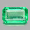 Green Emerald 0.38 Ct. Octagon Shape 6 x 3.9 Mm. Natural Gemstone Unheated Green Emerald 0.38 Ct. Octagon Shape 6 x 3.9 Mm. Natural Gemstone Unheated