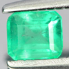 Green Emerald 0.29 Ct. Octagon Shape 3.9 x 3.4 Mm. Natural Gemstone Unheated Green Emerald 0.29 Ct. Octagon Shape 3.9 x 3.4 Mm. Natural Gemstone Unheated