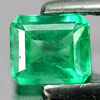 Green Emerald 0.48 Ct. Octagon Shape 5 x 4.4 Mm. Natural Gemstone Unheated Green Emerald 0.48 Ct. Octagon Shape 5 x 4.4 Mm. Natural Gemstone Unheated