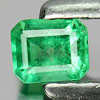 Green Emerald 0.13 Ct. Octagon Shape 3.7 x 3.1 Mm. Natural Gemstone Unheated Green Emerald 0.13 Ct. Octagon Shape 3.7 x 3.1 Mm. Natural Gemstone Unheated