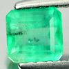 Green Emerald 0.62 Ct. Octagon Shape 5 x 4.9 Mm. Natural Gemstone Unheated Green Emerald 0.62 Ct. Octagon Shape 5 x 4.9 Mm. Natural Gemstone Unheated