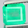 Green Emerald 0.53 Ct. Octagon Shape 4.7 x 4.3 Mm. Natural Gemstone Unheated