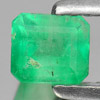 Unheated 0.48 Ct. Octagon Shape Natural Green Emerald Gemstone