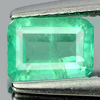 Unheated 0.42 Ct. Octagon Shape Natural Green Emerald Gemstone