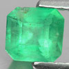 Unheated 0.58 Ct. Octagon Shape Natural Gem Green Emerald