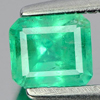 Green Emerald 0.47 Ct. Octagon Shape 4.6 x 4.1 Mm. Natural Gemstone Unheated