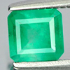 Green Emerald 0.47 Ct. Octagon Shape 4.6 x 4.4 Mm. Natural Gemstone Unheated
