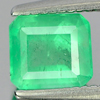 Green Emerald 0.71 Ct. Octagon Shape 5.5 x 5 Mm. Natural Gemstone Unheated Green Emerald 0.71 Ct. Octagon Shape 5.5 x 5 Mm. Natural Gemstone Unheated
