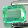 0.32 Ct. Octagon Cut Natural Gemstone Green Emerald Unheated 0.32 Ct. Octagon Cut Natural Gemstone Green Emerald Unheated