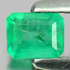 Green Emerald 0.27 Ct. Octagon Shape 4.3 x 3.4 Mm. Natural Gemstone Unheated Green Emerald 0.27 Ct. Octagon Shape 4.3 x 3.4 Mm. Natural Gemstone Unheated