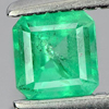 Green Emerald 0.30 Ct. Octagon Shape 4 x 4 Mm. Natural Gem Unheated Columbia Green Emerald 0.30 Ct. Octagon Shape 4 x 4 Mm. Natural Gem Unheated Columbia