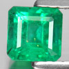 Certified Green Emerald 0.72 Ct. Octagon Shape 5.10 x 5.07 Mm. Natural Gemstone Certified Green Emerald 0.72 Ct. Octagon Shape 5.10 x 5.07 Mm. Natural Gemstone