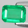 Certified Green Emerald 0.48 Ct. Octagon Shape 5.76 x 4.21 Mm. Natural Gemstone Certified Green Emerald 0.48 Ct. Octagon Shape 5.76 x 4.21 Mm. Natural Gemstone
